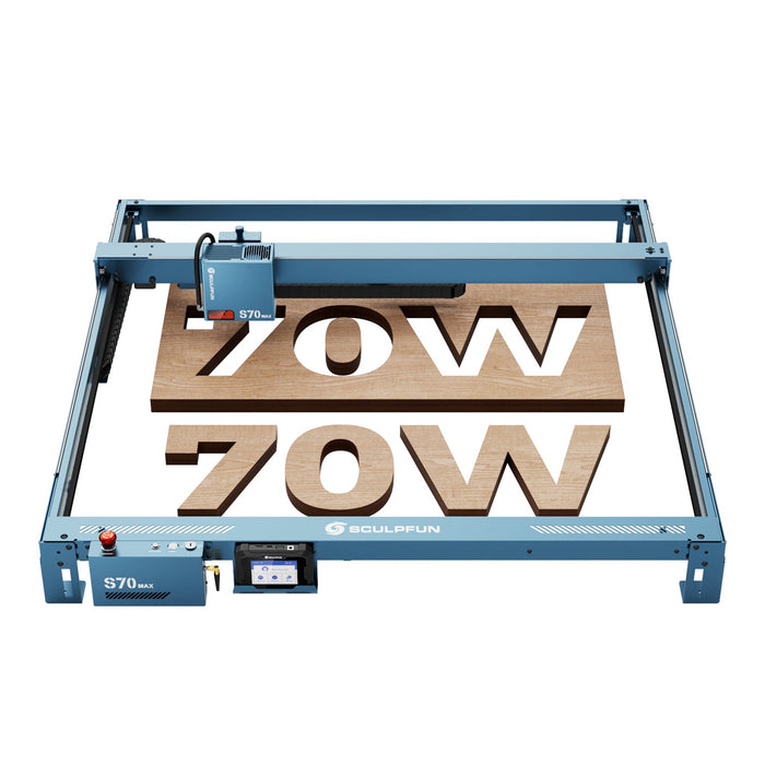 SCULPFUN S70 MAX 70W Laser Engraver and Cutting Machine