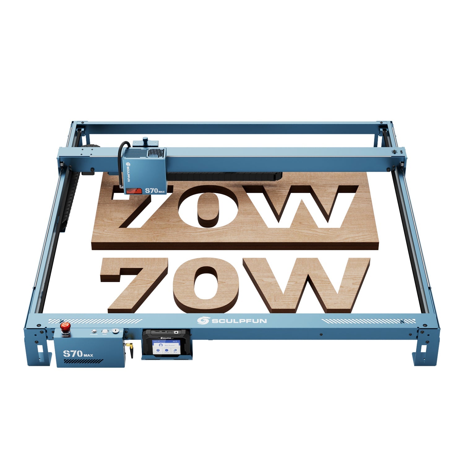 SCULPFUN S70 MAX 70W Laser Engraver and Cutting Machine – SCULPFUN